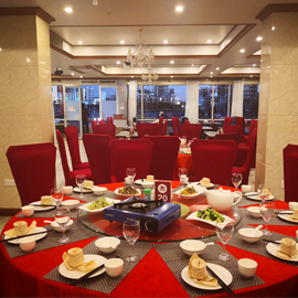 Team members of china restaurant